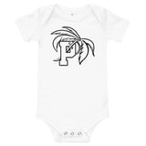 Paradise University Baby short sleeve one piece