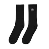 Paradise University Embroidered socks