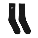 Paradise University Embroidered socks