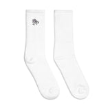 Paradise University Embroidered socks