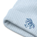 Paradise University Ribbed knit beanie