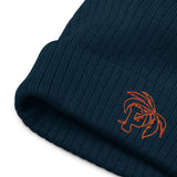 Paradise University Ribbed knit beanie